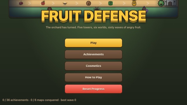 Fruit Defense TD screenshot